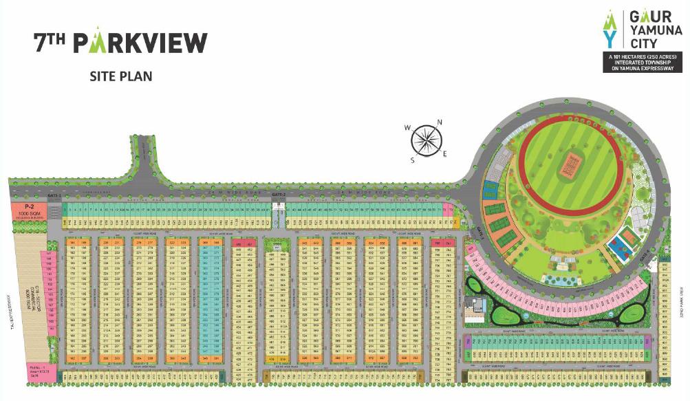 7th Park View Radha Kunj Plots